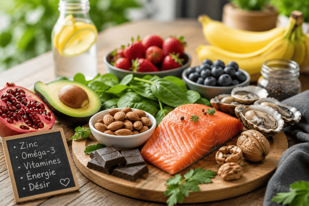 Alimentation saine pour augmenter la libido naturellement